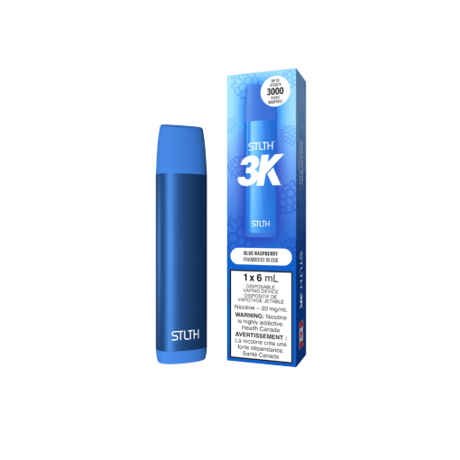VAPE STLTH DESECHABLE 3K BLUE RASPBERRY * 6 ML