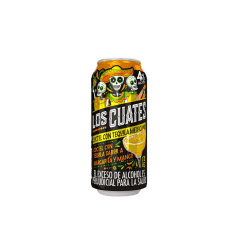COCTEL LOS CUATES MARGARITA Y MANGO * 473 ML
