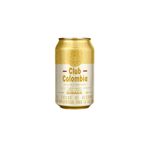 CERVEZA CLUB COLOMBIA DORADA LATA * 330 ML