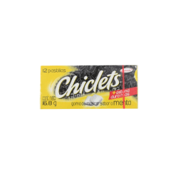 CHICLE ADAMS MENTA CAJA * 16.8 GR