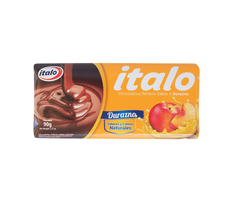 CHOCOLATINA ITALO DURAZNO * 90 GR