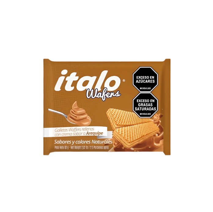GALLETA ITALO WAFERS AREQUIPE * 80 GR