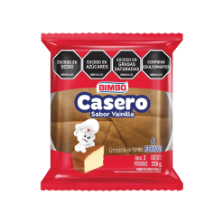 PONQUE BIMBO CASERO VAINILLA * 220 GR