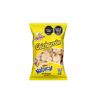 CHICHARRON RIPAPA NATURAL * 30 GR