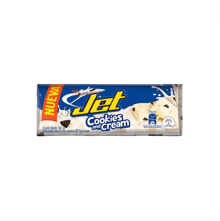 CHOCOLATINA JET COOKIES AND CREAM * 50 GR