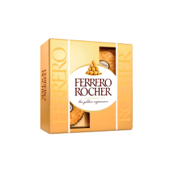 CHOCOLATE FERRERO ROCHER 4 UND * 50 GR