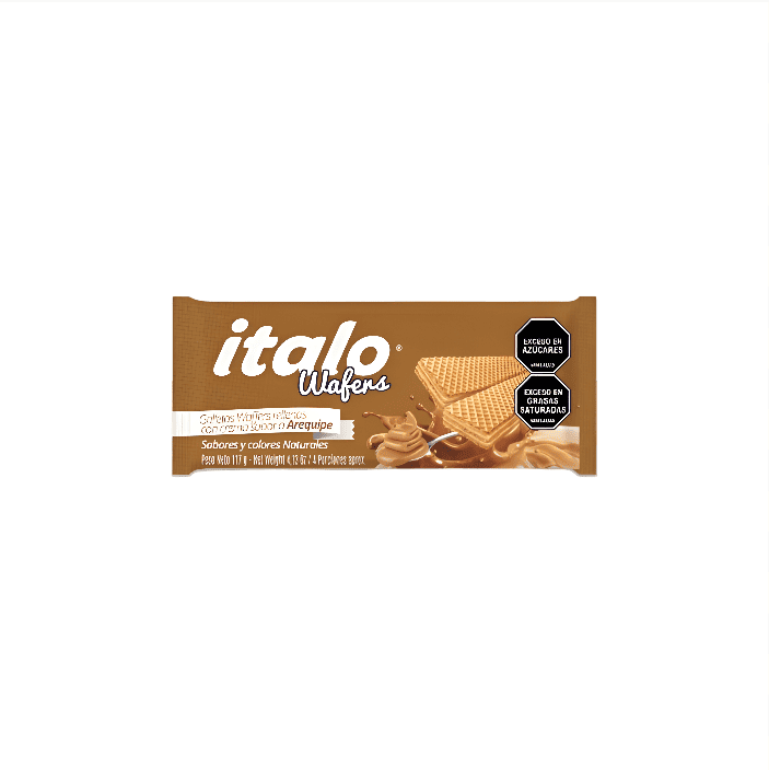 GALLETA ITALO WAFERS AREQUIPE * 117 GR