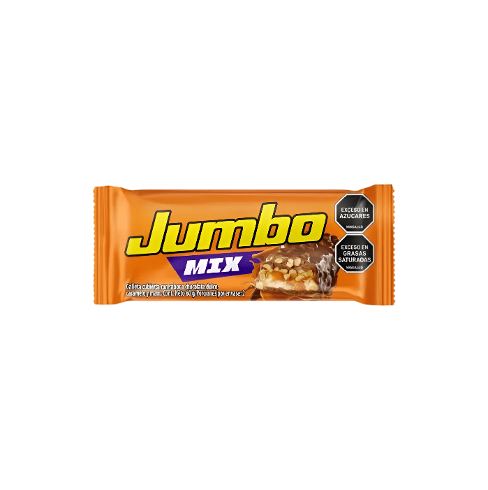 CHOCOLATINA JUMBO MIX BARRA * 60 GR