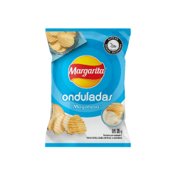 PAPA MARGARITA ONDULADAS MAYONESA * 35 GR