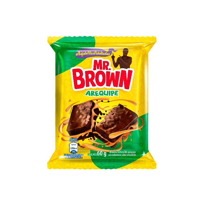 BROWNIE MR BROWN AREQUIPE * 60 GR