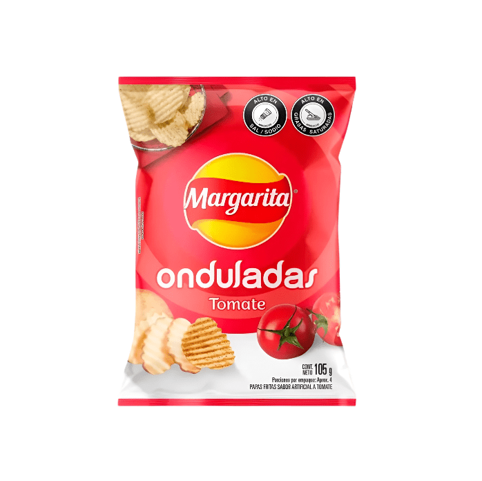 PAPA MARGARITA TOMATE * 105 GR