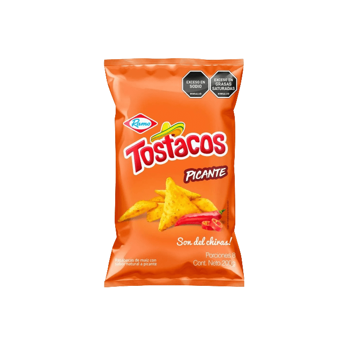 TOSTACOS PICANTE * 200 GR