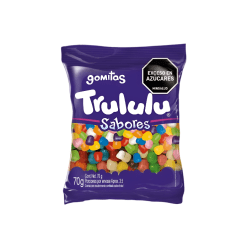 GOMITAS TRULULU SABORES * 70 GR