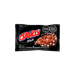 GALLETA CHOKIS CHISPAS BLACK * 37 GR