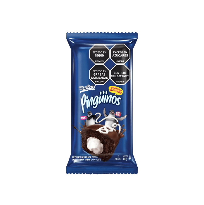 PONQUE PINGUINOS CHOCOLATE * 80 GR