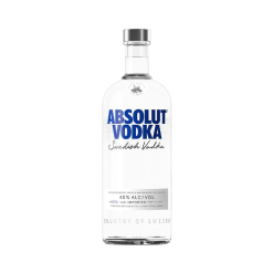 VODKA ABSOLUT AZUL * 1 LT