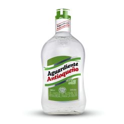AGUARDIENTE ANTIOQUEÑO TAPA VERDE SIN AZUCAR * 750 ML