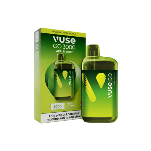 VAPE VUSE GO APPLE SOUR * 3000 PUFF