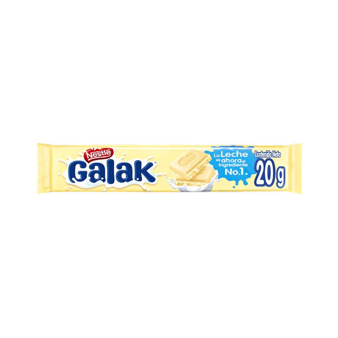 CHOCOLATINA GALAK BLANCA * 20 GR