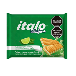 GALLETA ITALO WAFERS LIMON * 70 GR