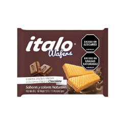 GALLETA ITALO WAFERS CHOCOLATE * 70 GR