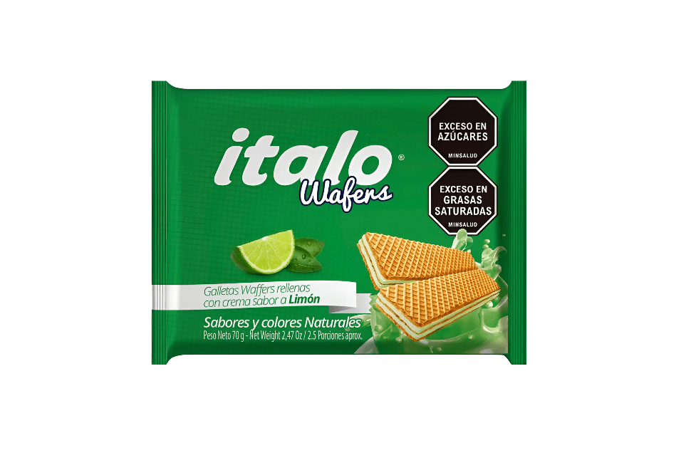 GALLETA ITALO WAFERS LIMON * 70 GR