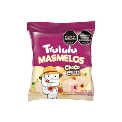 TRULULU MASMELOS CHOCO FRUTOS DEL BOSQUE * 50 GR