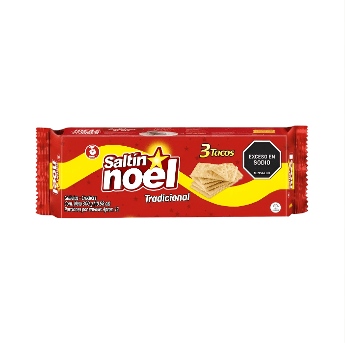 GALLETA SALTIN NOEL 3 TACOS * 300 GR