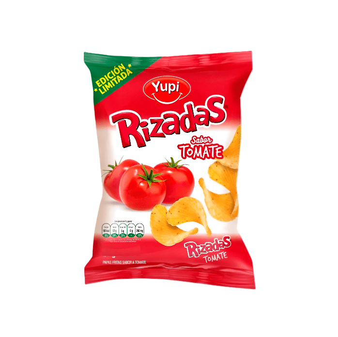 PAPA RIZADAS TOMATE * 36 GR