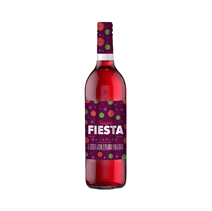 VINO TINTO SANGRIA FIESTA BACARLES * 750 ML