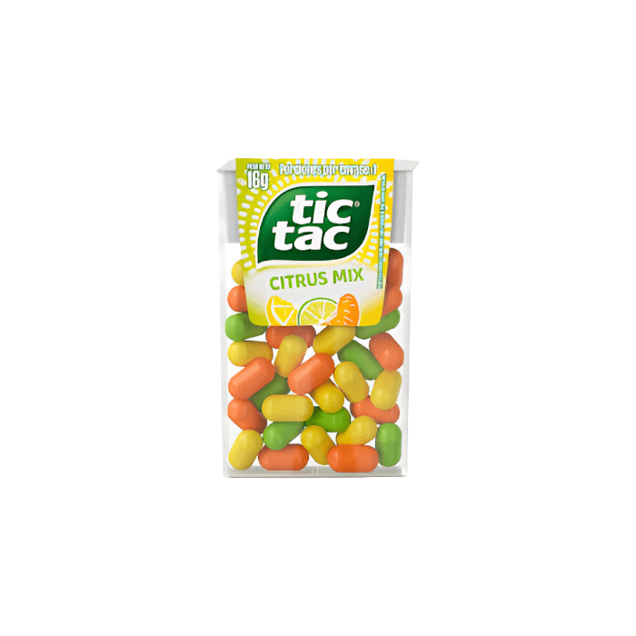 TIC TAC CITRUS MIX * 16 GR