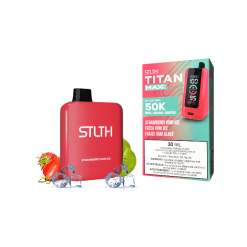 VAPE STLTH DESECHABLE 5K STRAWBERRY KIWI ICE 50 MG * ML