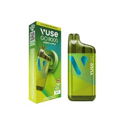 VAPE VUSE GO GREEN APPLE 8000 PUFF * 34 MG / ML