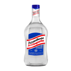 AGUARDIENTE ANTIOQUEÑO TAPA AZUL SIN AZUCAR * 2000 ML