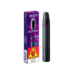 VAPE VEEV NOW ULTRA GRAPE 1100 PUFF * 39 MG