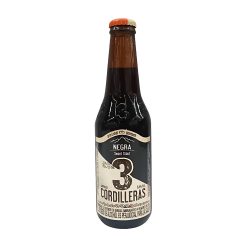 CERVEZA TRES CORDILLERAS NEGRA BOTELLA * 300 ML