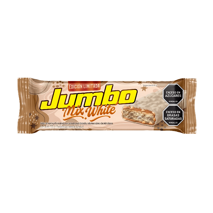 CHOCOLATINA JUMBO EDICION LIMITADA MIX WHITE * 135 GR