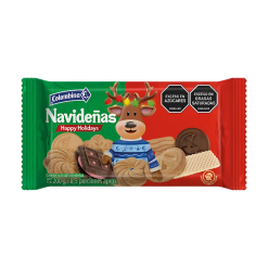 GALLETA COLOMBINA NAVIDEÑA CAJA * 200 GR