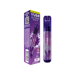 VAPE VUSE GO GRAPE ICE 1000 PUFF * 34 MG / ML