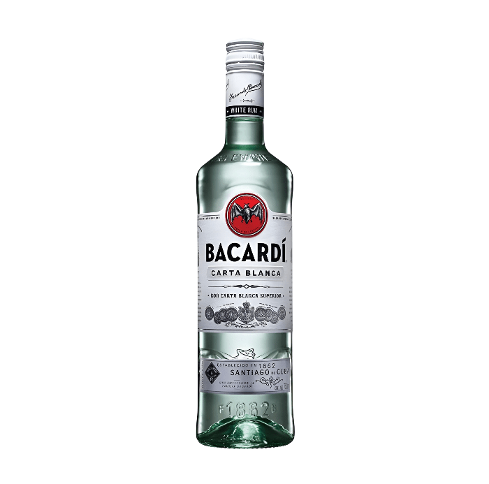 RON BACARDI CARTA BLANCA * 375 ML