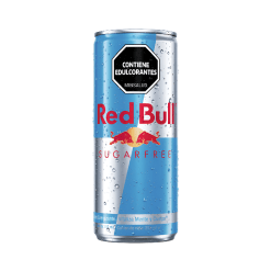 ENERGIZANTE RED BULL SUGAR FREE LATA * 250 ML